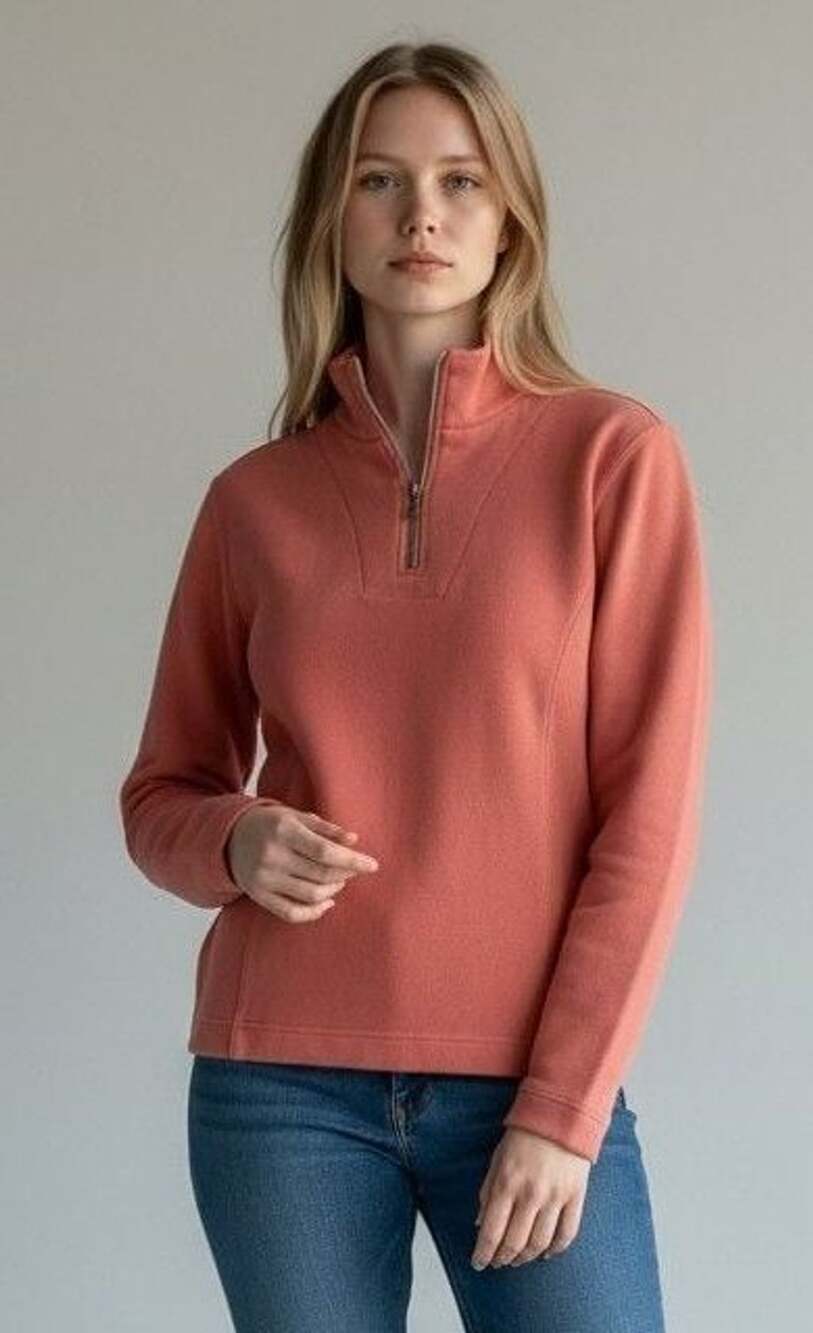 Tommy Bahama Quarter Zip Sweatshirt Size XS Pink